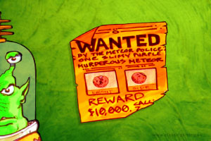 Maniac Mansion Wallpaper - Wanted Poster
