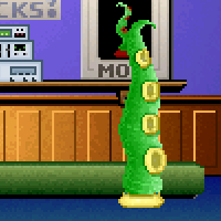 Maniac Mansion Character - Green Tentacle