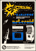 Asteroids Flyer - Karateco 1980