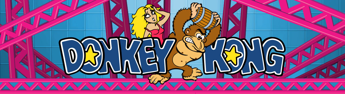 Donkey Kong Arcade Game Logo