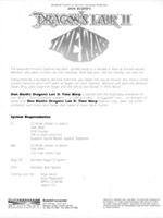 Dragon's Lair Marketing Material (29) - 1