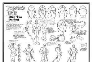 Model Sheet - Dirk the Daring 1