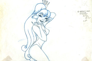 Production Sketch - Daphne 1