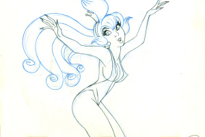 Production Sketch - Daphne 2