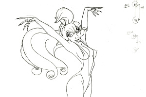 Production Sketch - Daphne 4