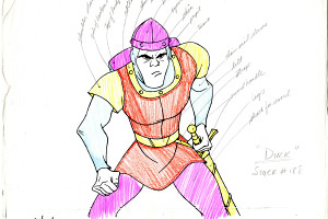 Production Sketch - Dirk Start