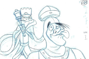 Production Sketch - Lizard King Death