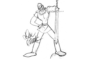 Sketch - Dirk the Daring 1