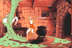 Dragon's Lair Amiga Playthrough and Animations