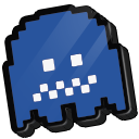 3d Pixel Eat Ghost 128x128 Icon