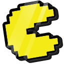 3d Pixel Pac-Man 128x128 Icon