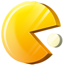Pac-Man Eats 128x128 Icon