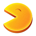 Smooth, Pac-Man, Wink 128x128 Icon