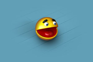 Pac-Man Wallpaper - 3D Pac-Man