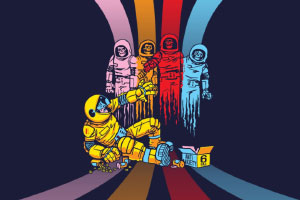 Pac-Man Wallpaper - Space Pac-Man