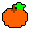 Pac-Man Fruit - Orange - Lores Gif