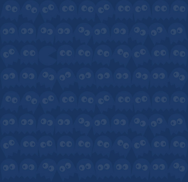 Pac-Man Seamless Background Image - Maze