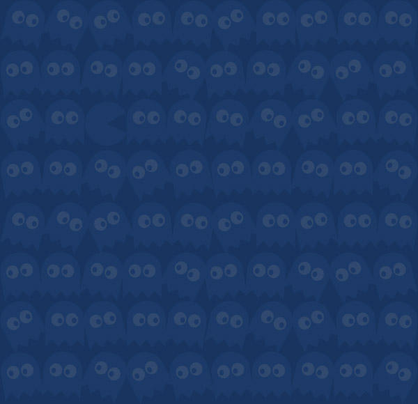 Pac-Man Seamless Background Image - Maze