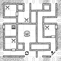 Dragon Wars Map - Sunken Ruins Underground