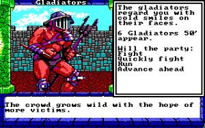 Dragon Wars - Fight the Gladiators in the Arena