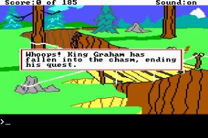 Graphic Adventure Death Scenes