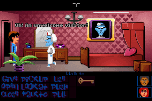 Maniac Mansion Screenshot - Getting Caught