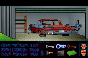 Maniac Mansion Screenshot - Nice Wheels