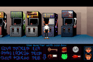 Maniac Mansion Screenshot - Meteor Mess
