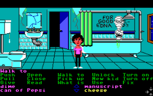 Maniac Mansion Screenshot - Dead Cousin Ted