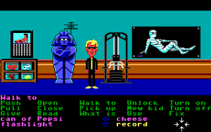 Maniac Mansion Screenshot - Hunk-O-Matic